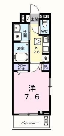 メゾンドヌール山崎IIの物件間取画像